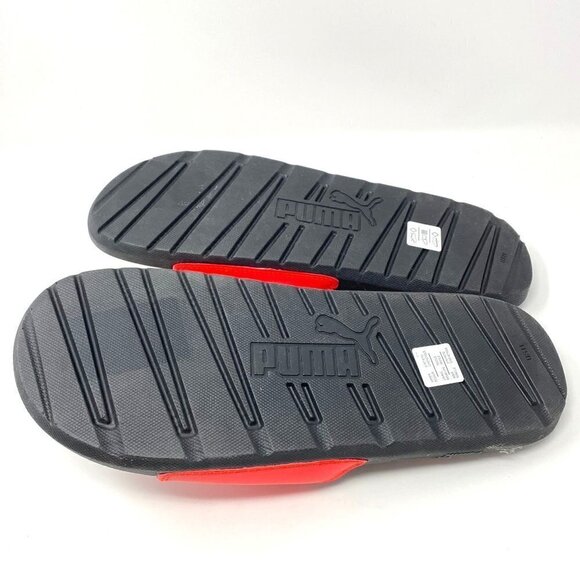 Cool Cat Jump Slides High Risk Red Black White Mens Size 11 - Picture 5 of 5